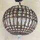 Old stamp ball hanging lamp