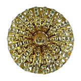 60s 70s lamp Peris Andreu S.A. Riper Plafoniere ceiling lamp Brass Glass