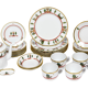 White porcelain service