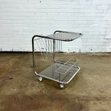 Chrome serving trolley
