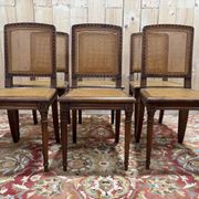 Set of 6 Louis XVI style chairs