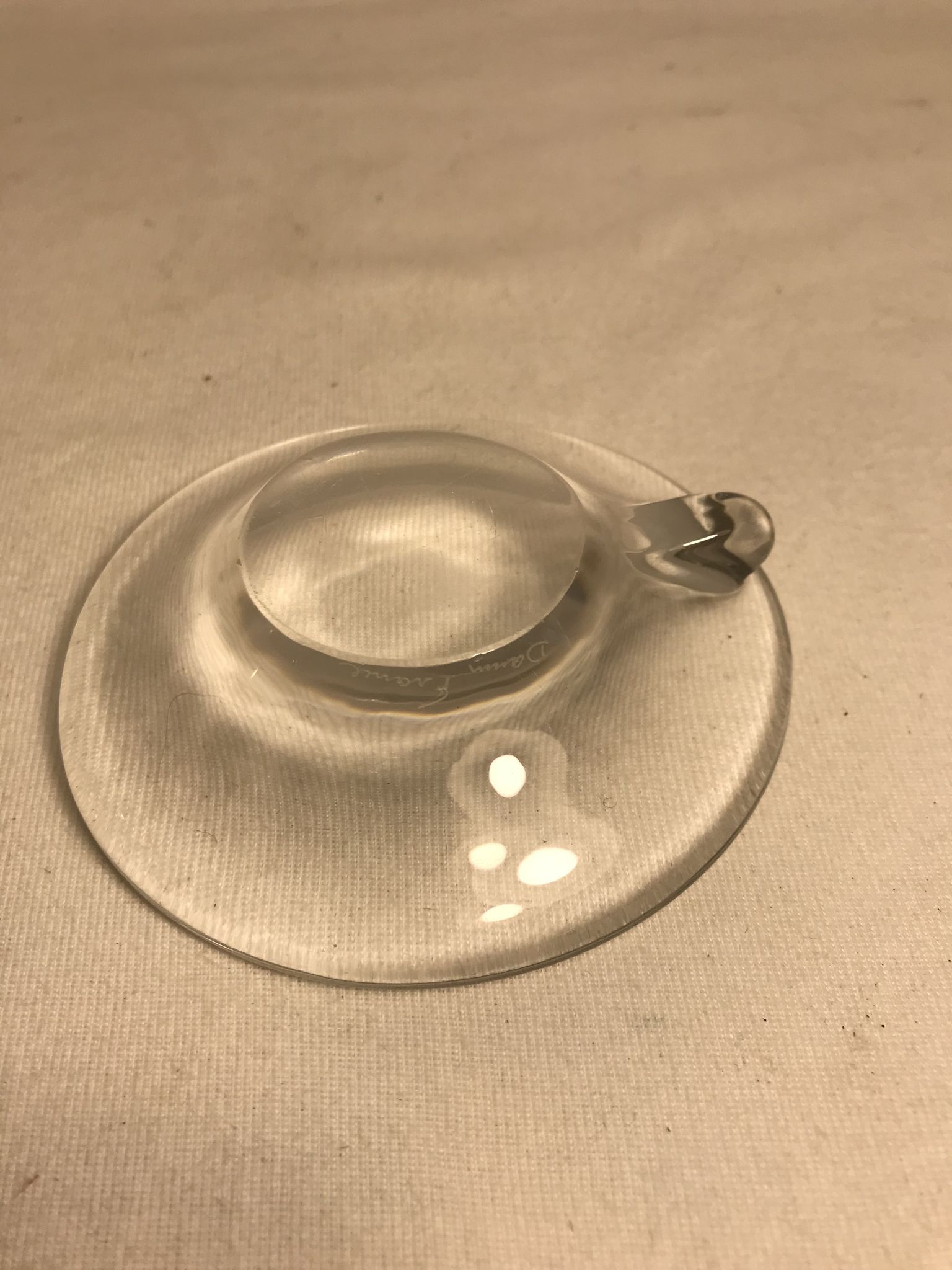 Empty Pocket in crystal