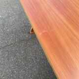 Extendable wooden farmhouse kitchen table 170cm