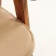 Vintage chair in beige velvet designed by Chierowski.