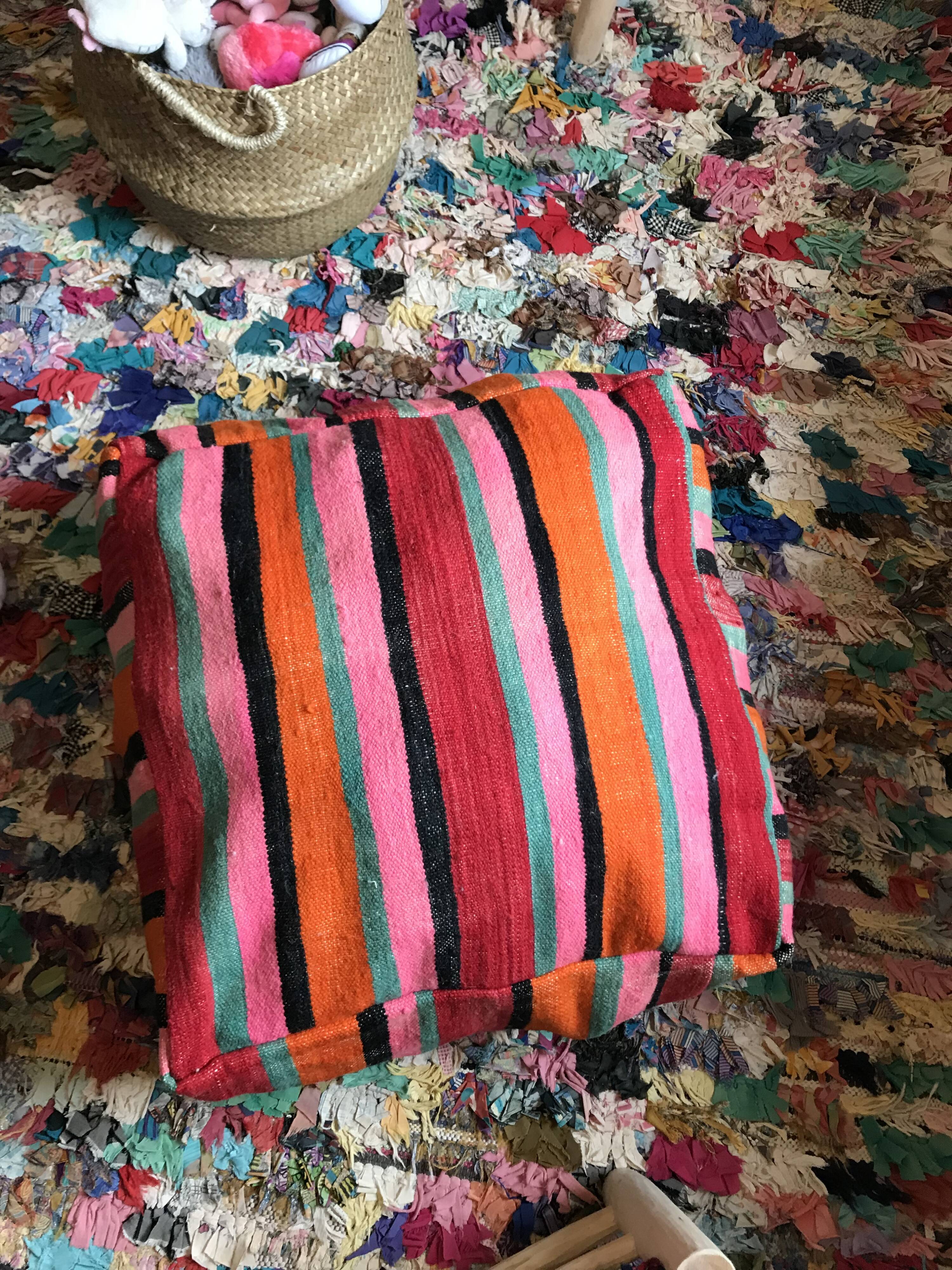 Ottoman berber bohemia 60 x 60cm