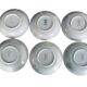 Set of 12 stamped Gien plates