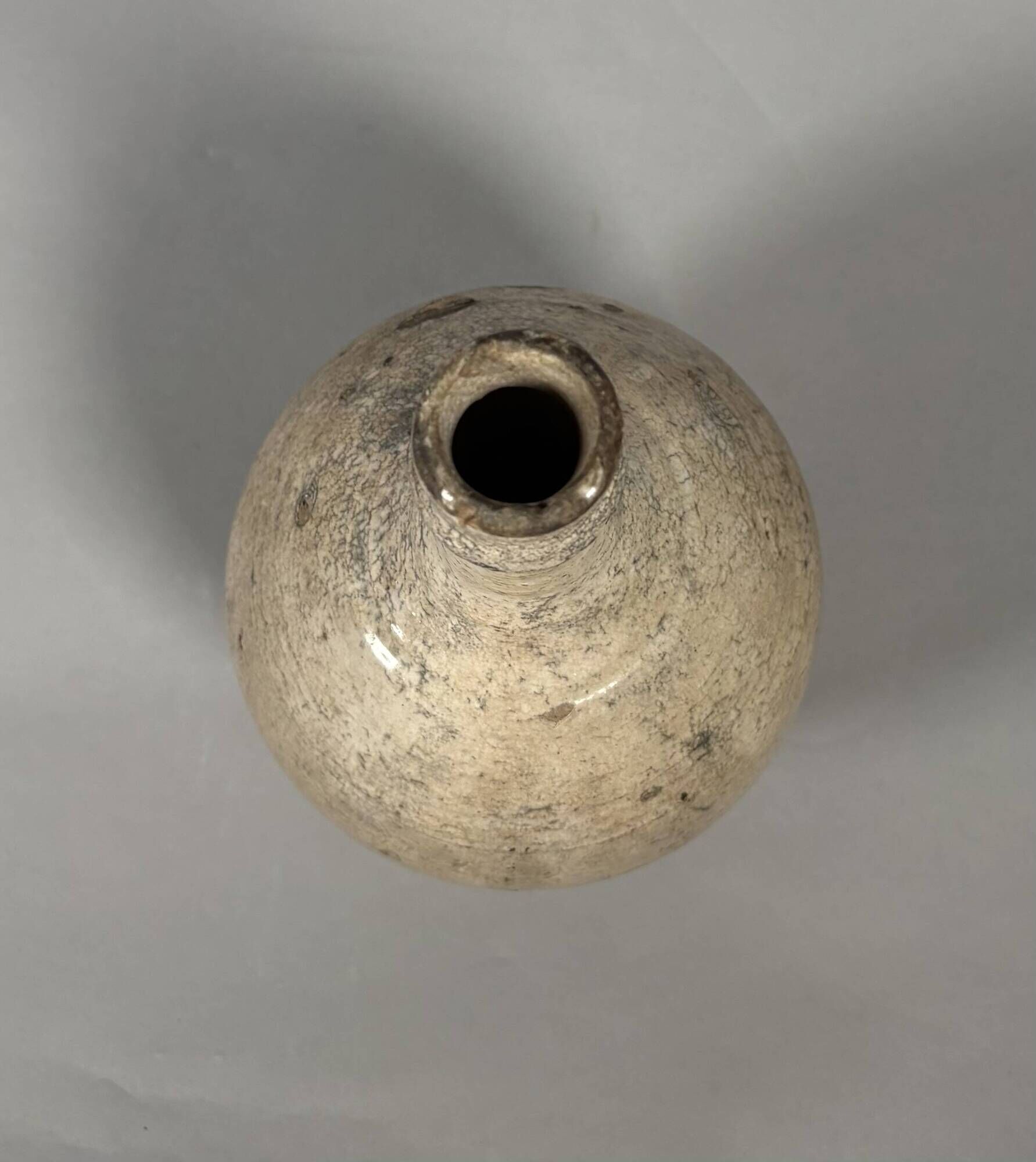 Vase bouteille en grès craquelé Dynastie Song (960 - 1279) Chine