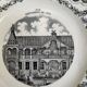 Small talking plate "Paris Exhibition" No. 11 Russian Pavilion