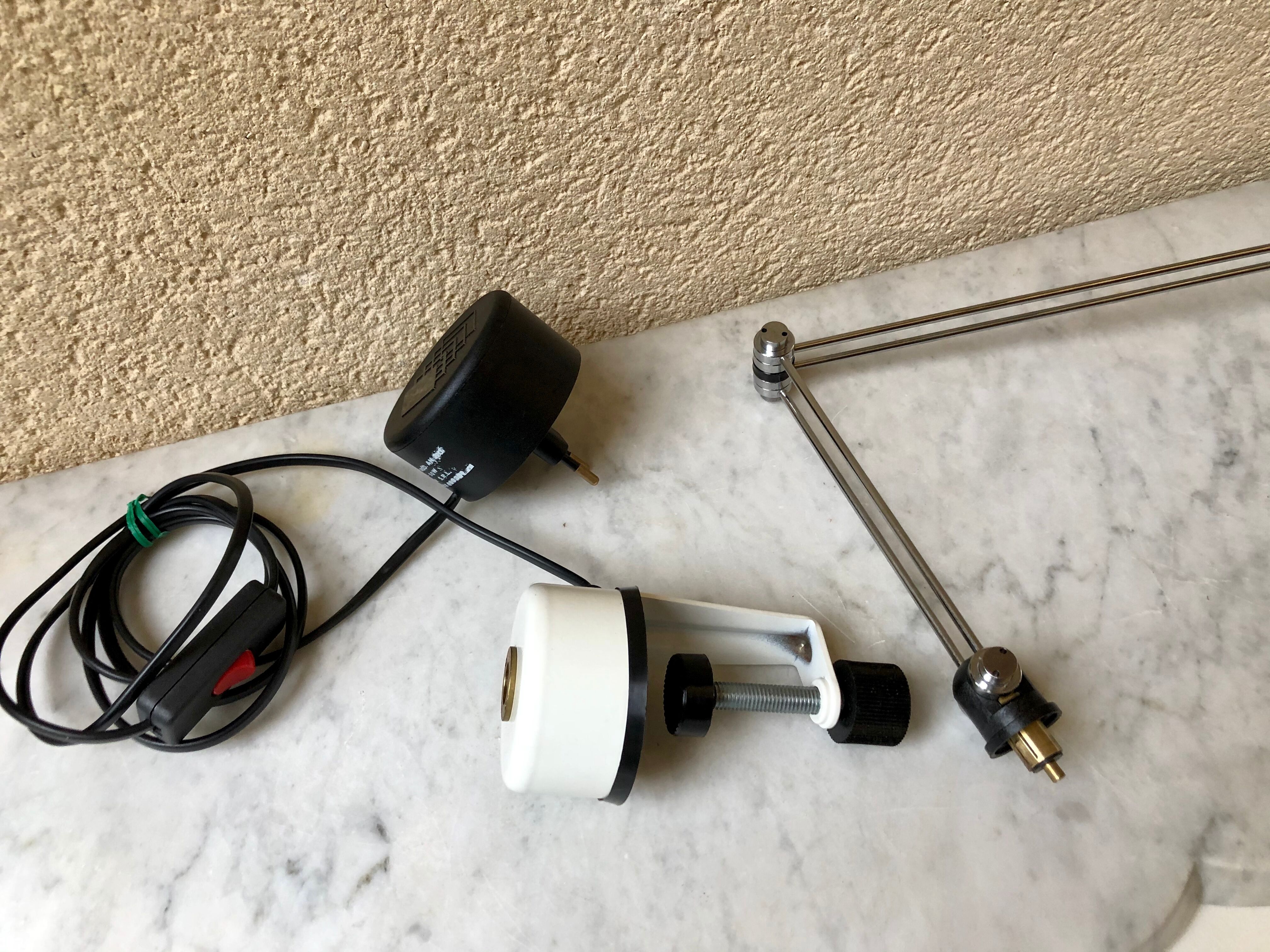 Office lamp architect Aluminor France vintage 80