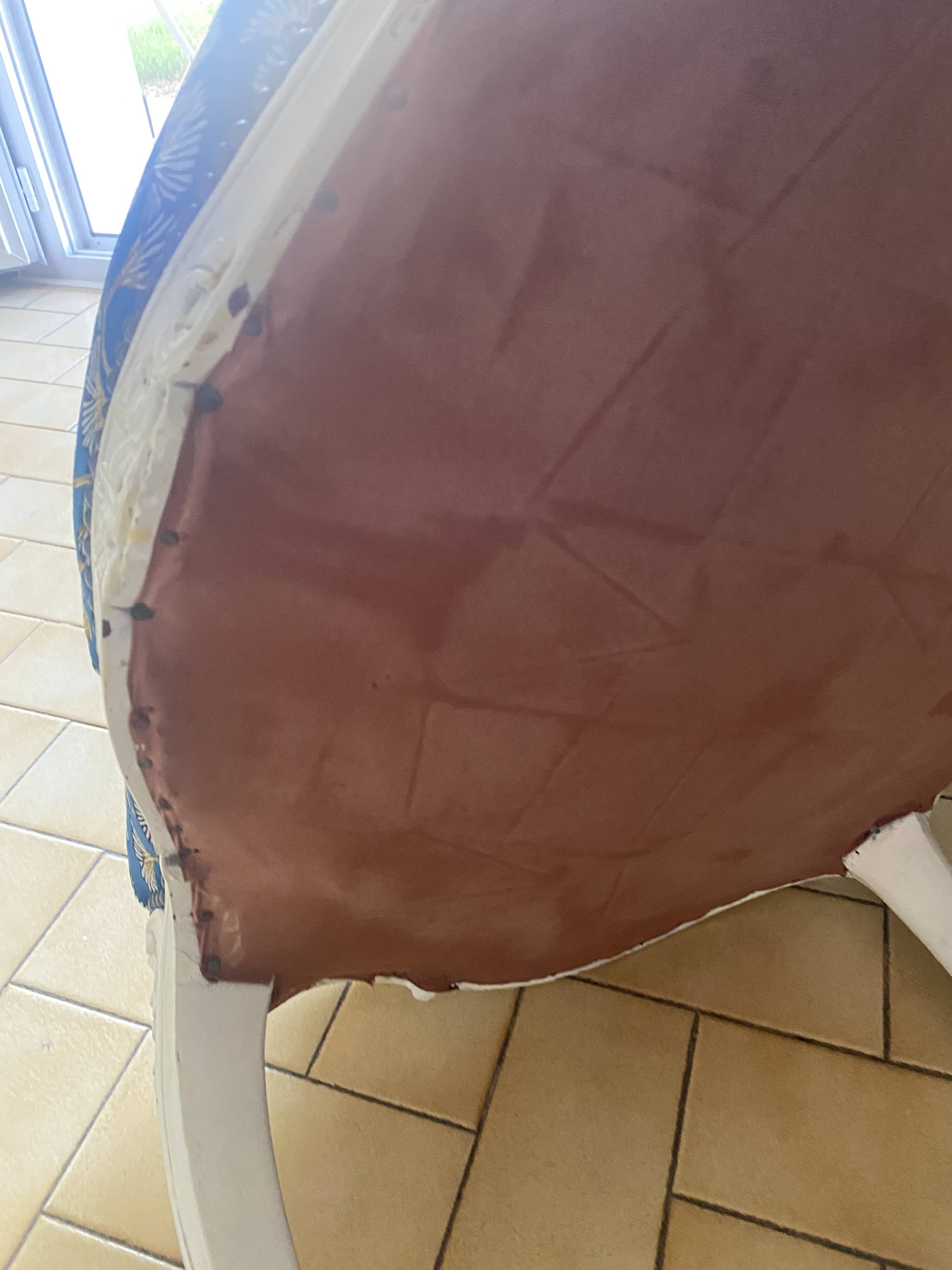 Fauteuil style Louis XV