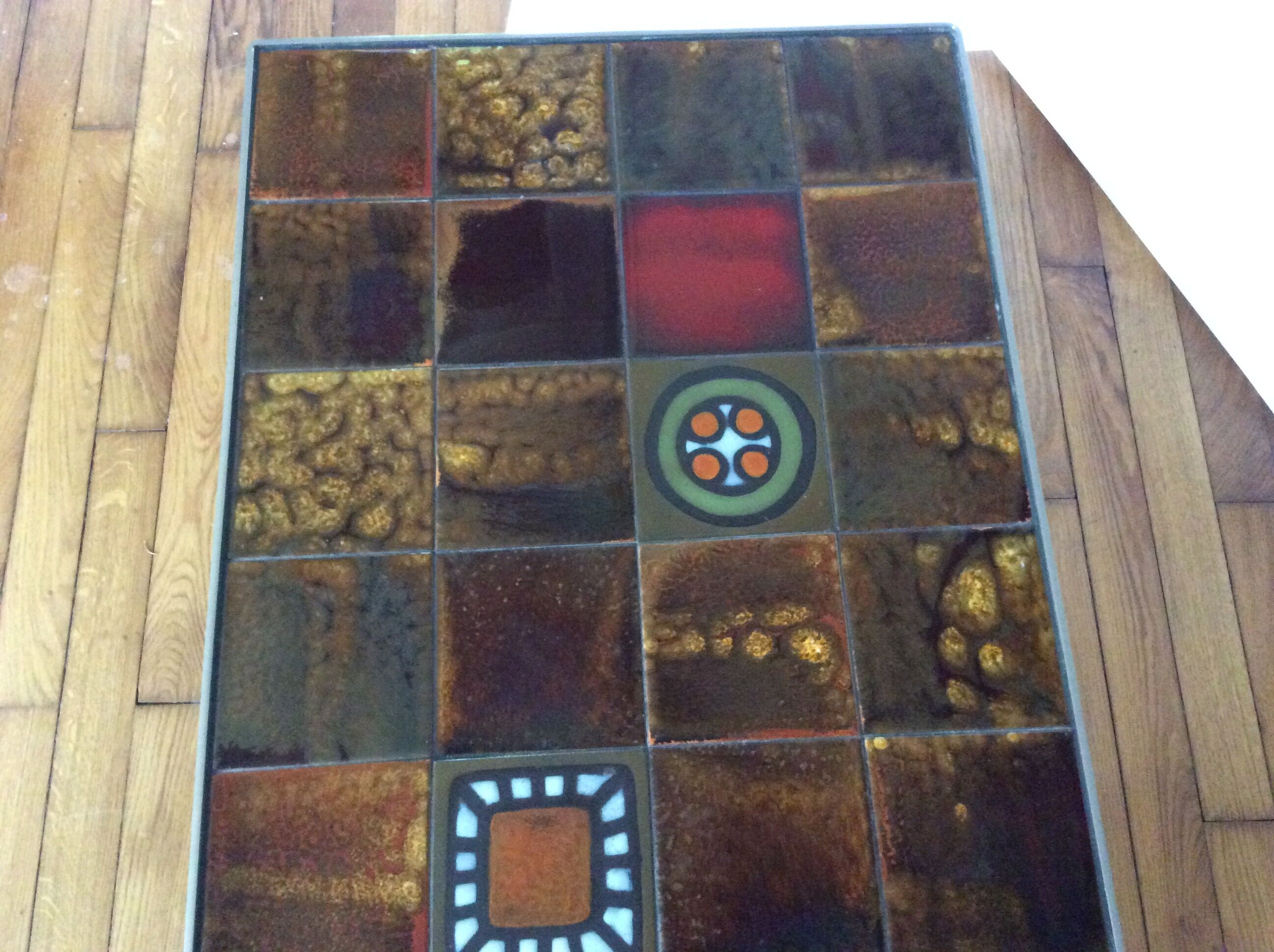 Table basse vintage en céramique