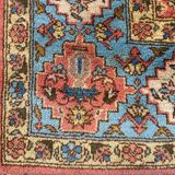 Large handmade vintage carpet Transylvania 198x298 cm