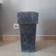 Old zinc vase 70s/80s