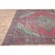 1970s Vintage Persian Handmade Wool Pink Oversized Area Rug 279x390