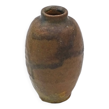 Vase en grès signé Eugène Lion - Jean Carriès.
