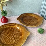 Assiettes à poisson Sarreguemines