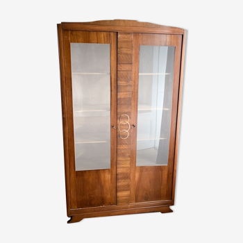 Art Deco glass cabinet