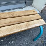 Industrial children's school bench Mullca 1960s