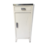 White metal furniture