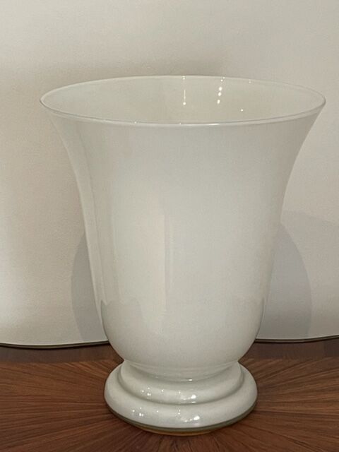Lampe vasque opaline style art déco