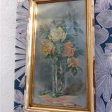 Pastel bouquet of pink flowers