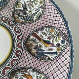 Portuguese plate signed Estrela de Conimbriga, 17th century Colours decor