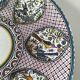 Portuguese plate signed Estrela de Conimbriga, 17th century Colours decor