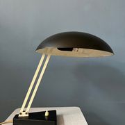 Lampe de bureau flexible vintage noire par Hala
