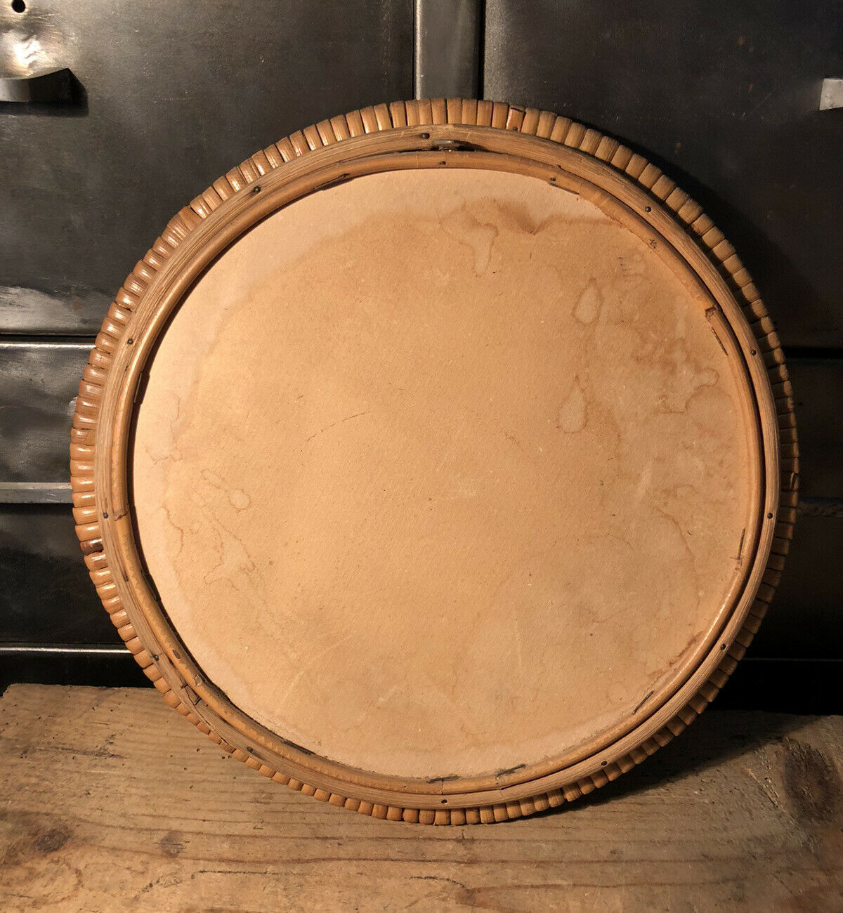 Flamed sandstone vase 3 handles