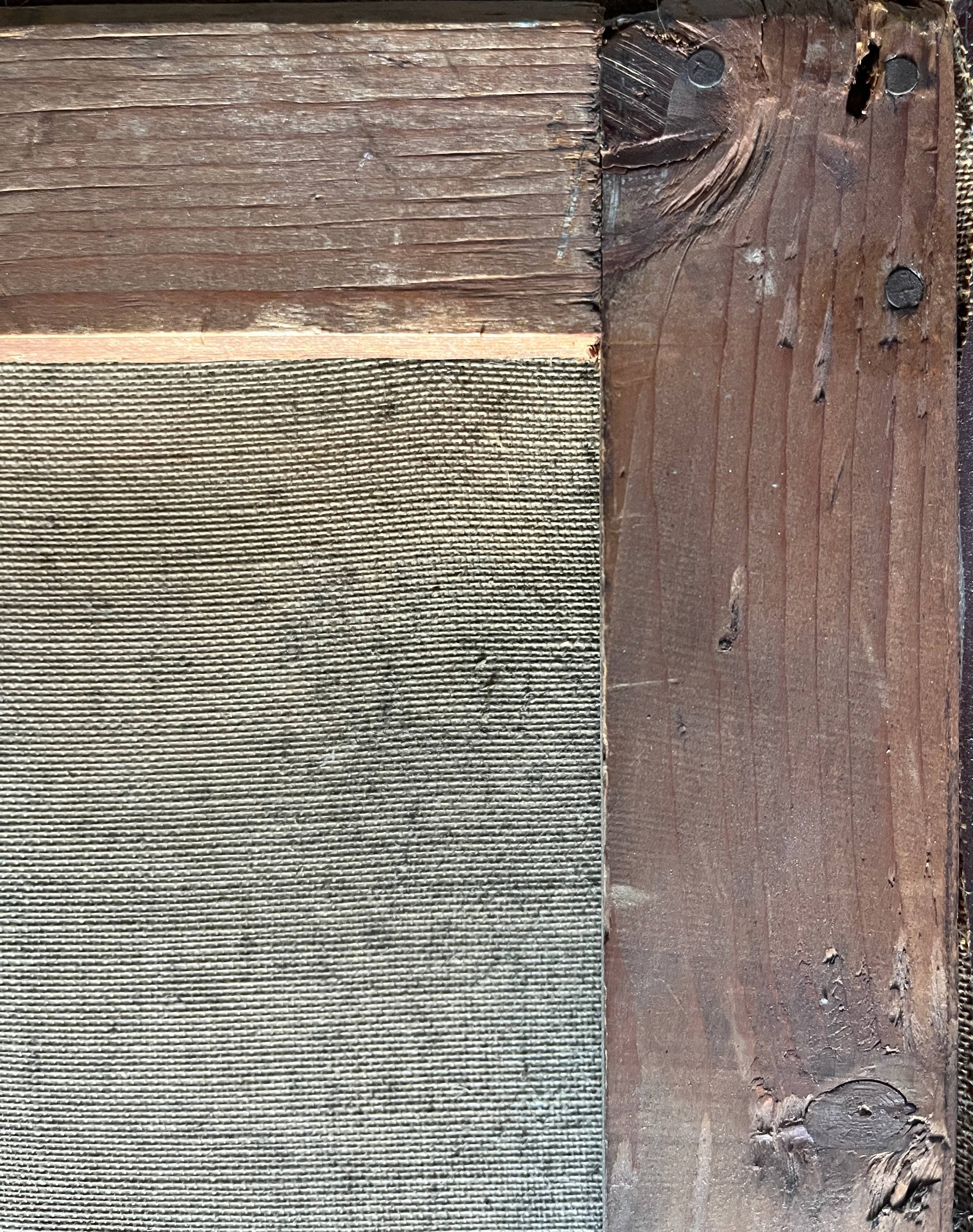 Pendant of 2xhst painting (19th/20th century) barbizon era "animated landscape"