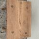 Brutalist table wood raw