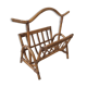 Rattan magazine holder