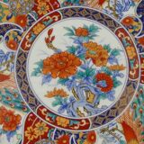 Set of 5 large Taous porcelain plates, Morocco, vintage