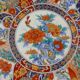 Set of 5 large Taous porcelain plates, Morocco, vintage