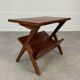 Side table feet compass door book 50s