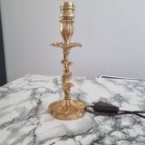 Vintage gold lamp base