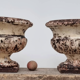 Pair of 19th cast iron basins