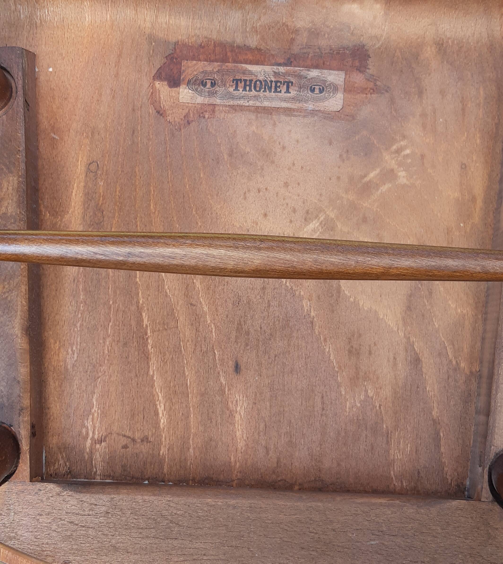 Thonet chair with armrests