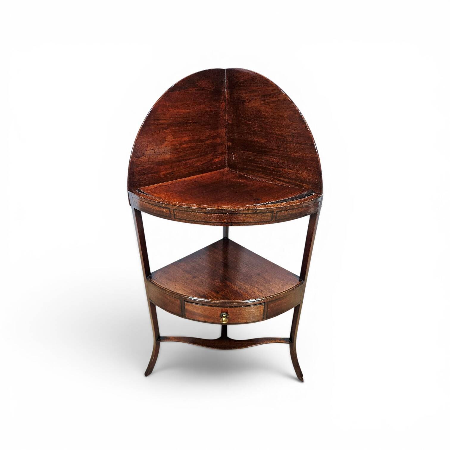 Antique washbasin (Washstand) – England, first half 19th century Mahogany
