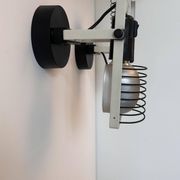 Pair of vintage Sintesi adjustable wall lights, by Gismonti for Artemide, Italy 1975