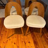 Mid-century dining chairs by Antonín Šuman for Tatra Furniture, 1960s, set of 4