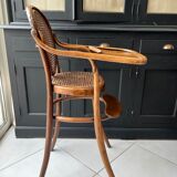 Rattan high chair cannages year 30