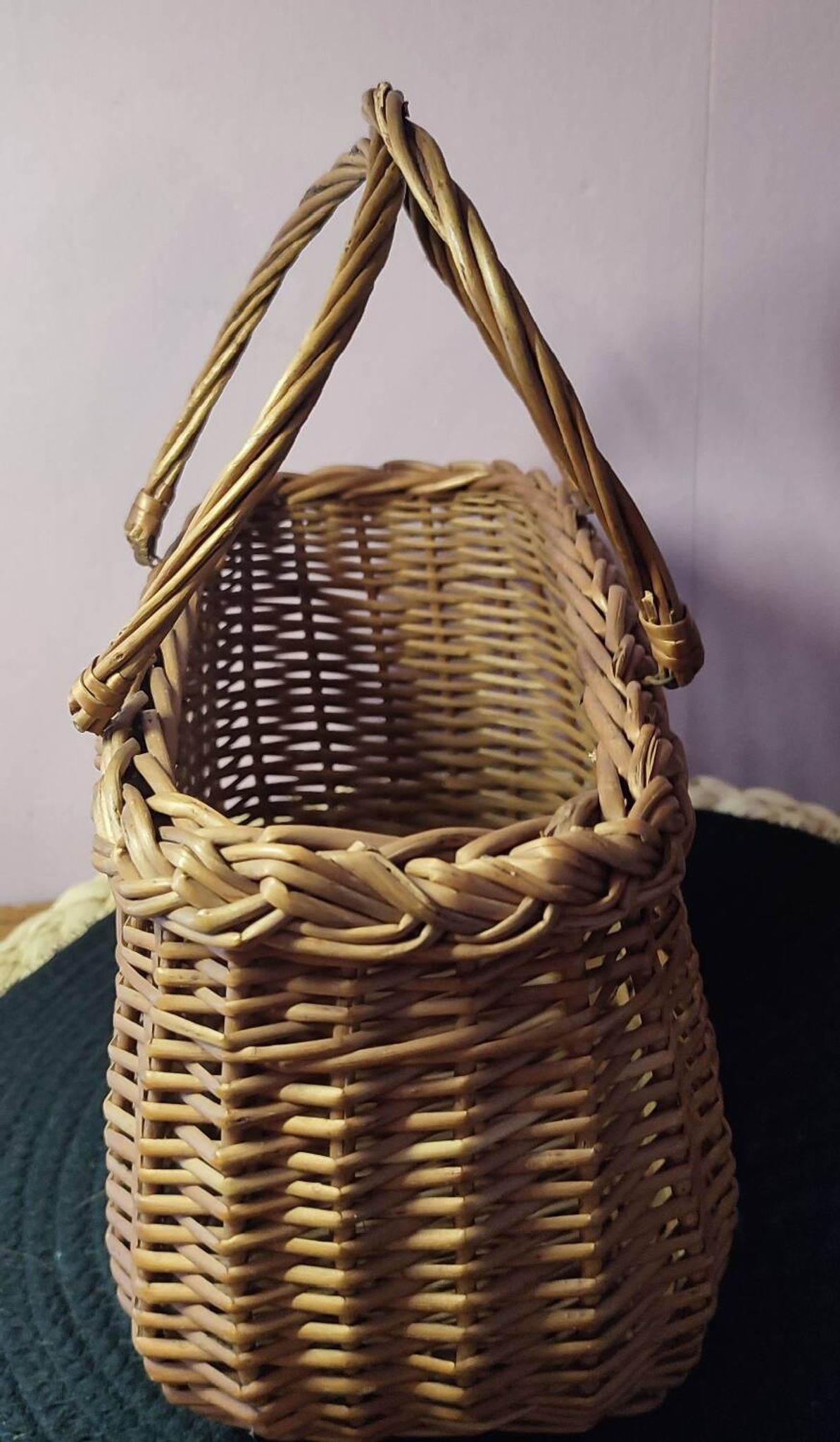 Panier en rotin enfant