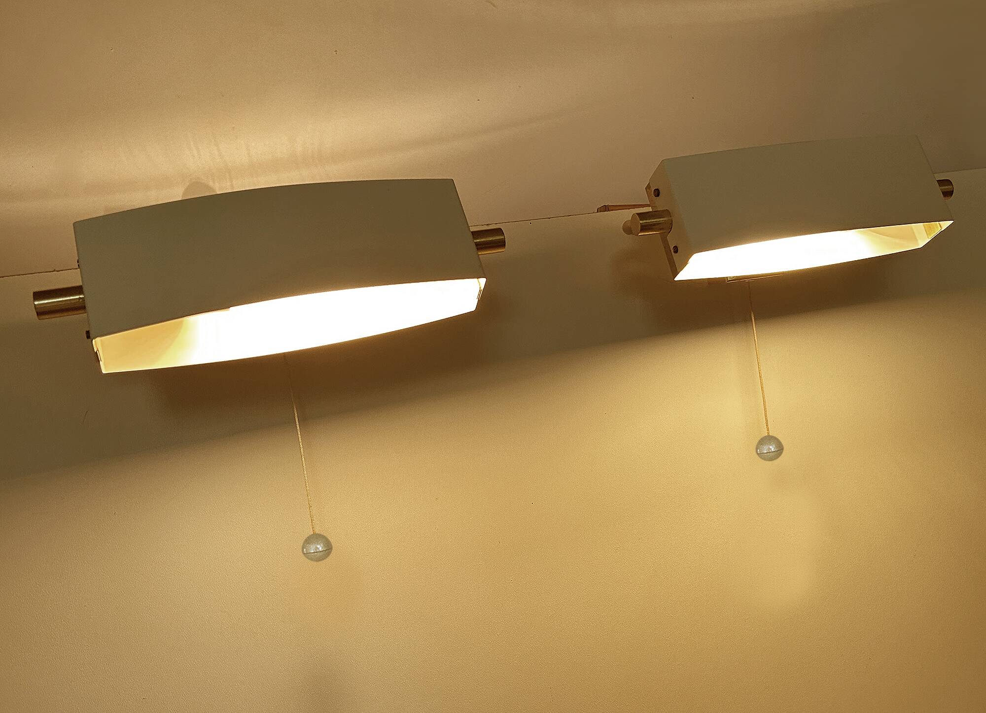 Paire de lampes vintage