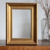 Moulded gilded wood frame