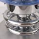 1970s Toni Zuccheri 'Membrane' Blue Murano Glass & Chrome Table Lamp