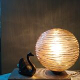 Lampe veilleuse art déco cygne
