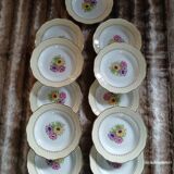 11 antique deep plates L'Amandinoise