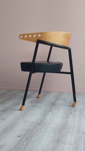 Postmodern arm chair 1980s