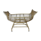Cradle boat rattan